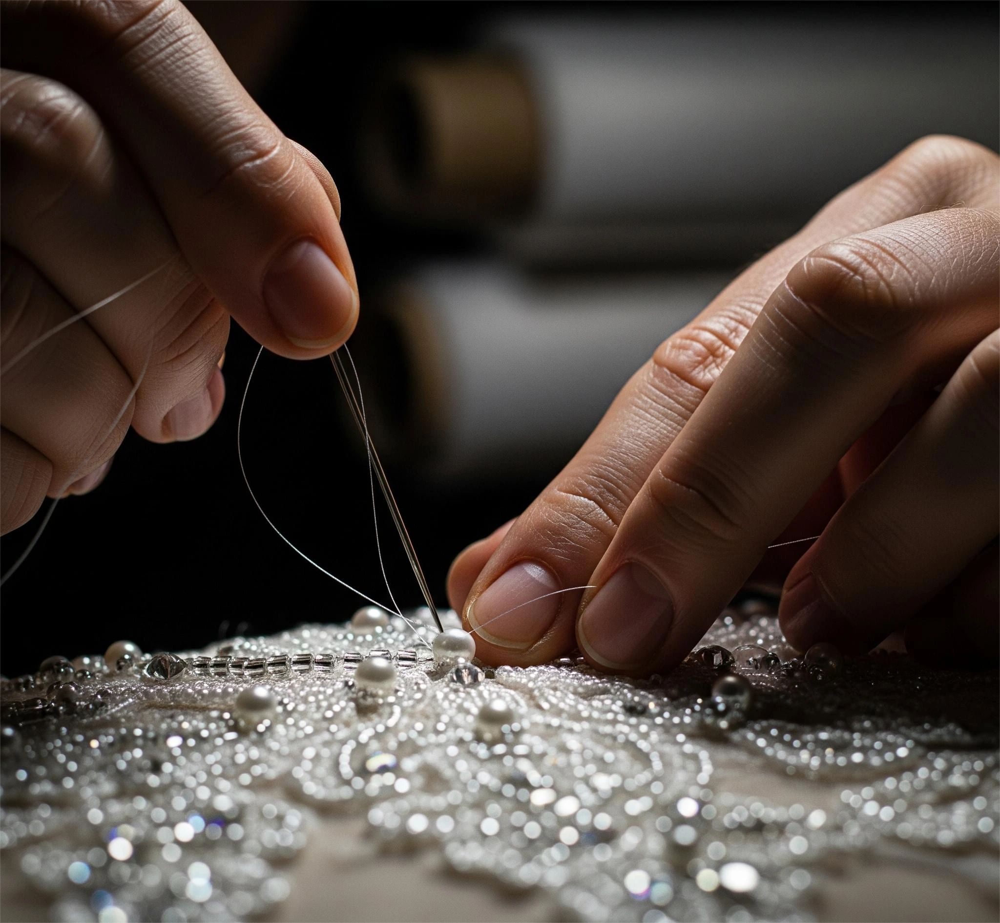 The meticulous process behind The Art of Hand-Beading