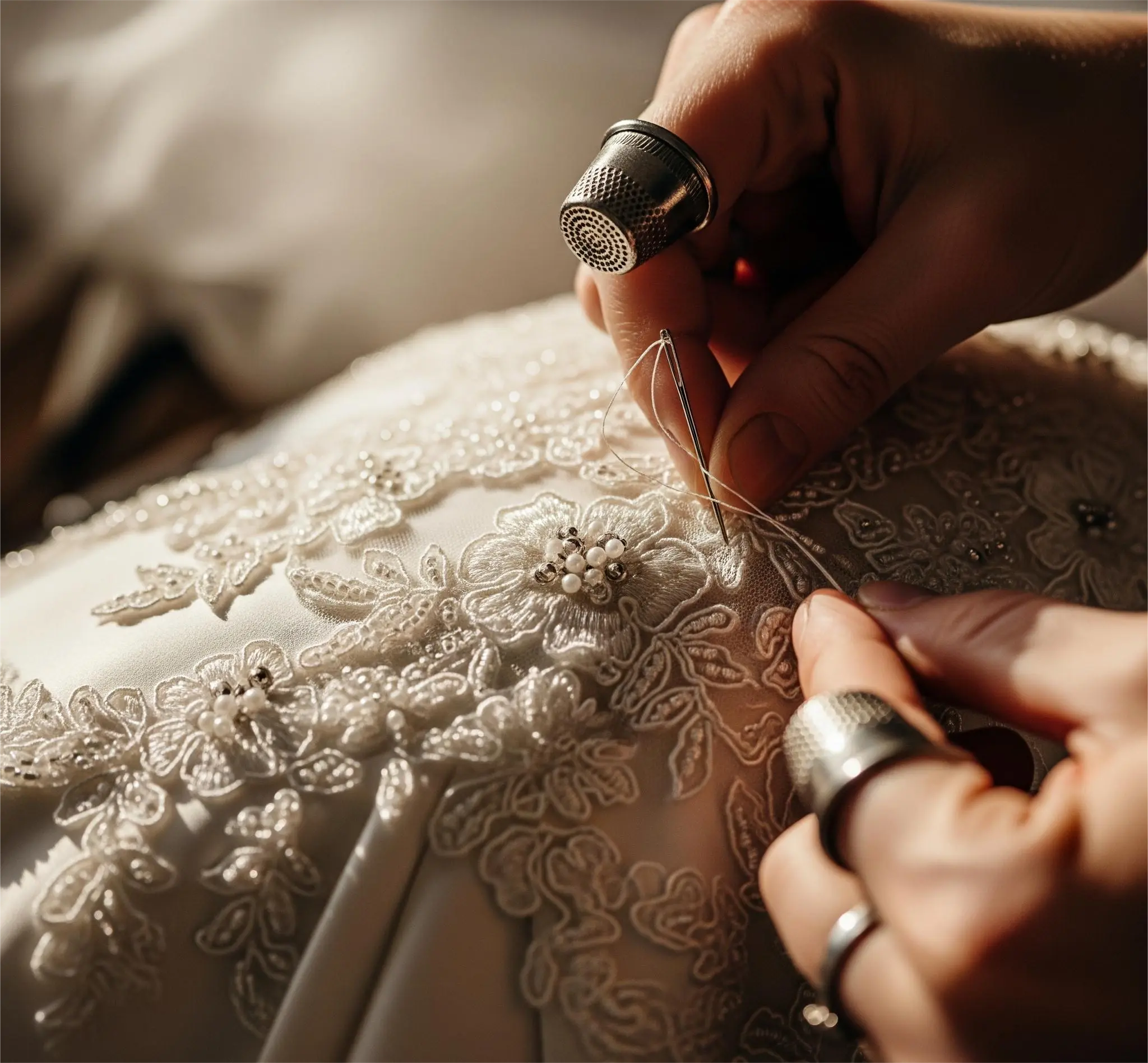 Expert alterations for all wedding dress sizes in Amman