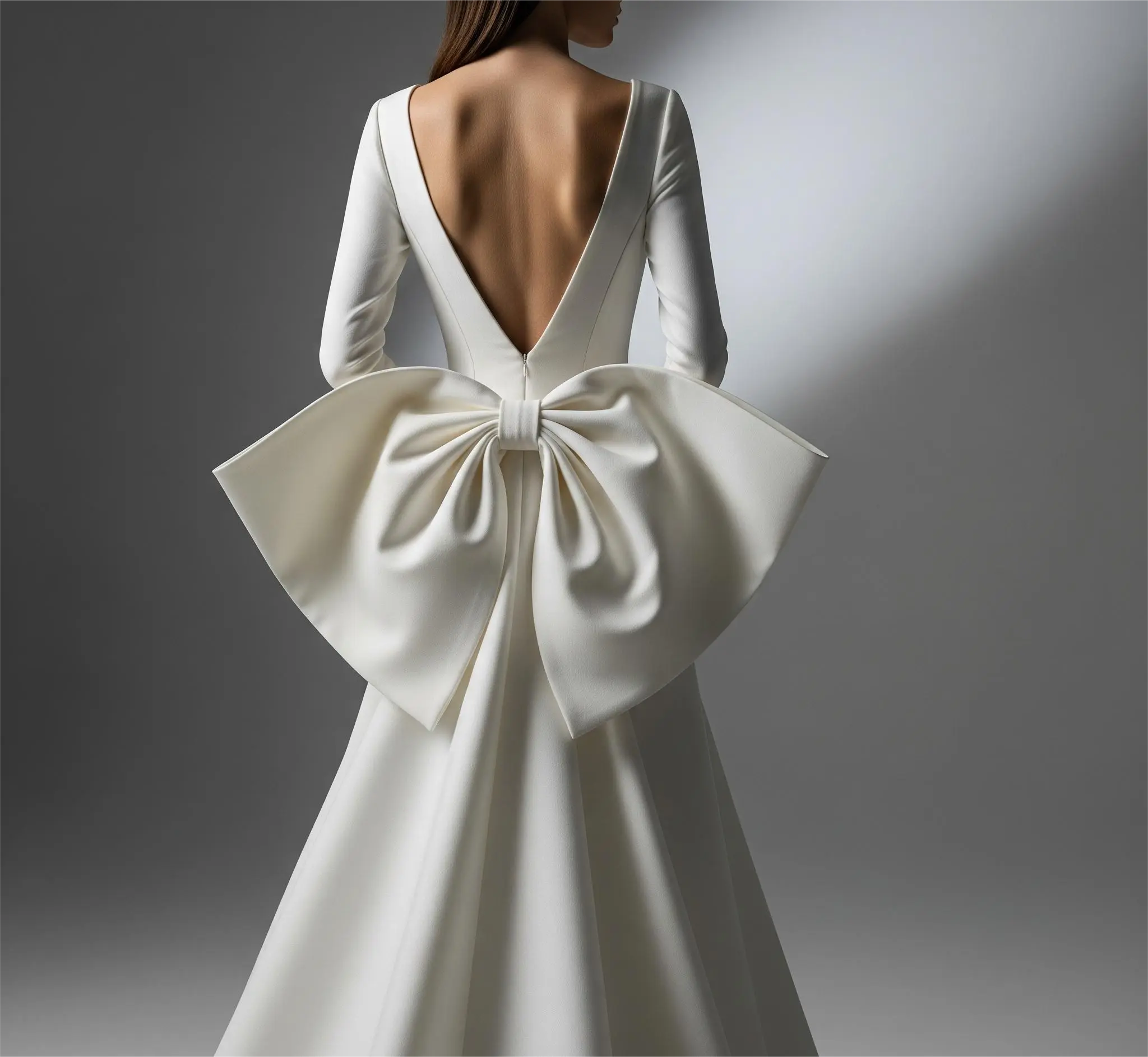 Statement bows are a top bridal trend for 2025
